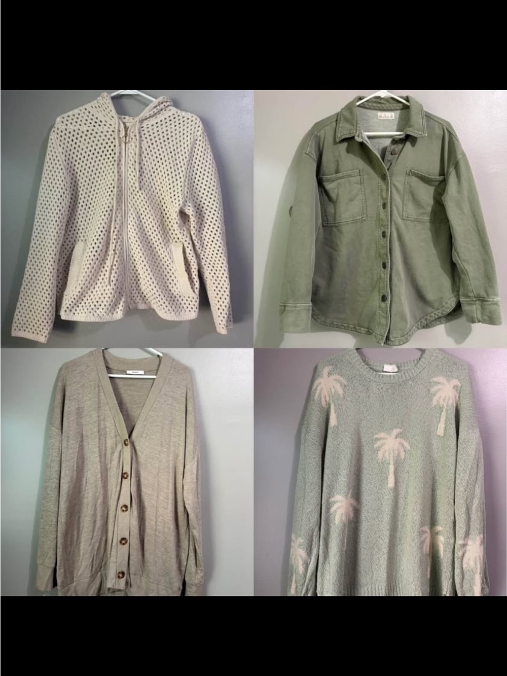 Set of 4 women’s sweaters